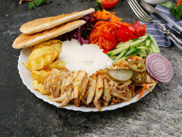 Евро Кебаб - Шаверма на тарелке