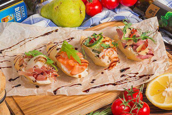 Луиджи - Ассорти брускетт