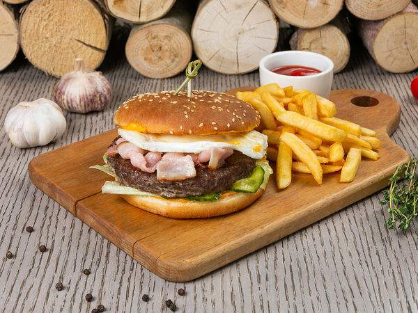 Baranka cafe & bar - Бургер от шефа