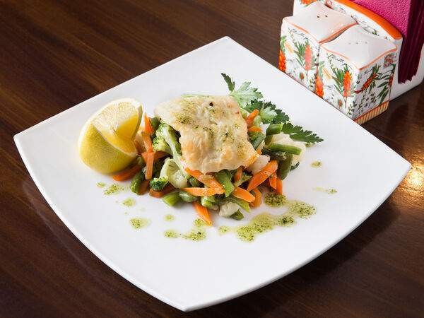 Идиотъ - Ладожский Судак с овощами