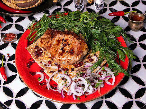 Загляни генацвале - Шашлык из cвинoй корейки