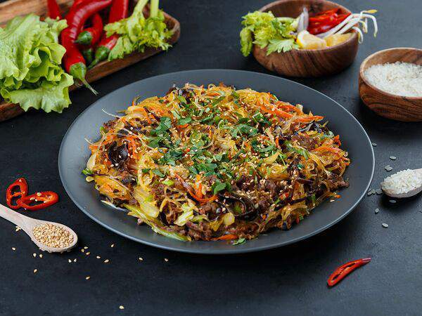 Food Hanoi - Лапша Миен Сао Бо