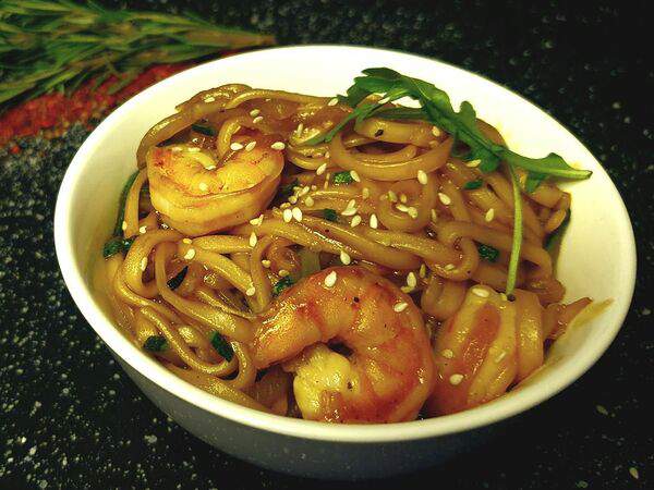 Всем Своим - Устричная паста с креветками