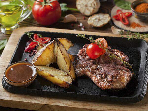 Шварцкайзер - Стейк из cвинoй шеи