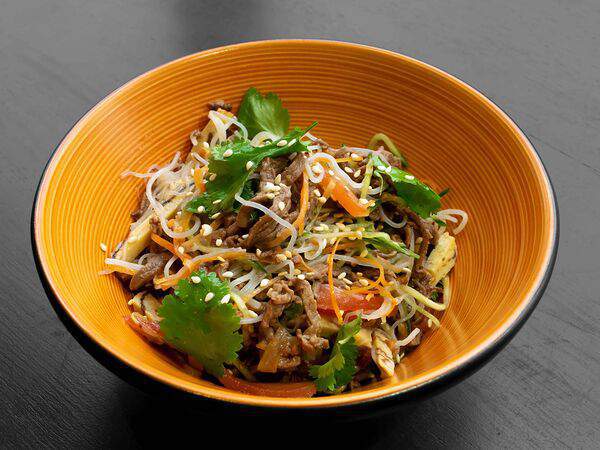 Su Mo - Салат с говядиной и фунчозой