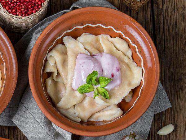 Корчма Хуторок - Вареники с творогом