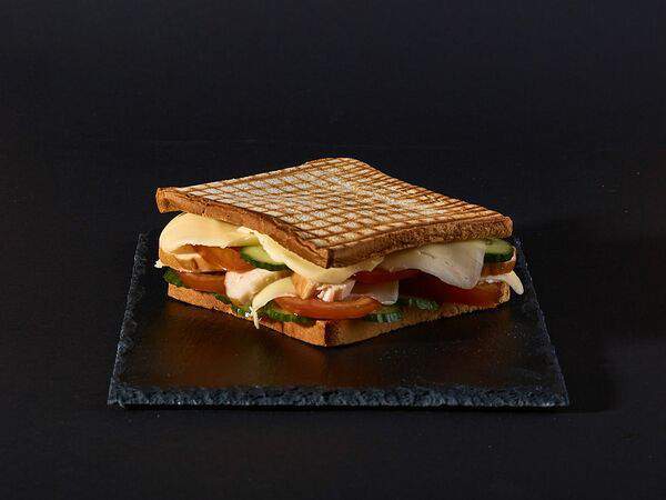 Да! Ёж! Пицца! - Сэндвич с курицей