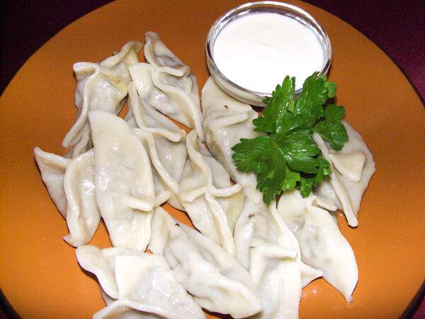 Идиотъ - Пельмени с лососем