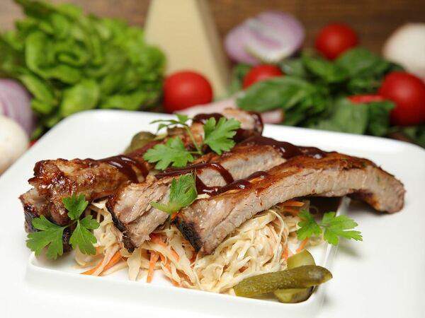 Супер пицца плюс - Ребра BBQ