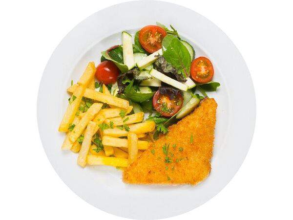 ILunch - Хрустящий сырный стейк с пикантным соусом