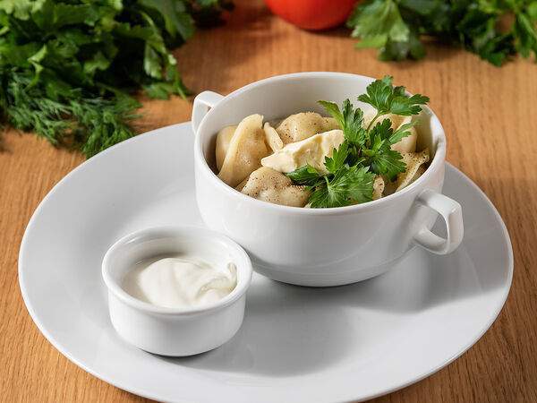 Ресторан Компания - Пельмени по-домашнему ручной лепки