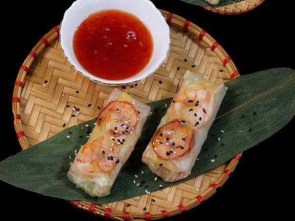 Ви во - Фреш-ролл Креветка и манго