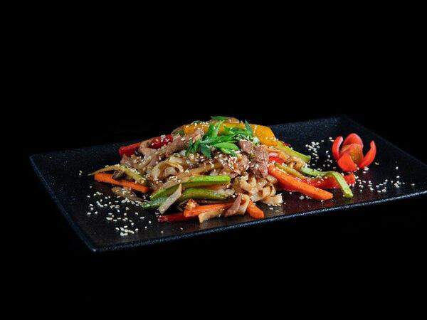 Японапапа - Лаша Удон с курицей и овощами