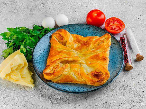 Хинкальная Кацо - Хачапури из слоеного теста