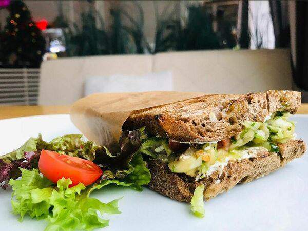 Вок кафе - Вегетарианский сэндвич