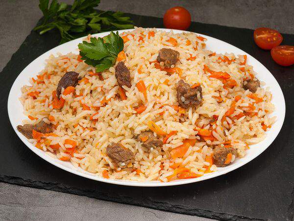 Шаурма рядом - Узбекский плов с говядиной