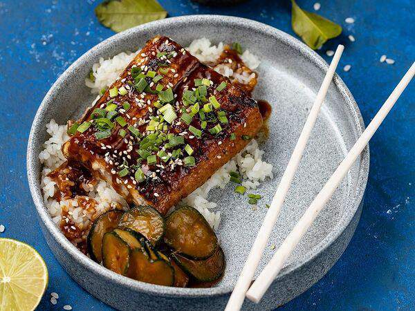 Васаби - Угорь, рис, огурец ким чи