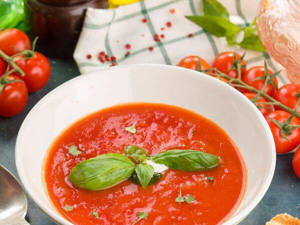 Ресторан Карбонара - Горячий томатный суп