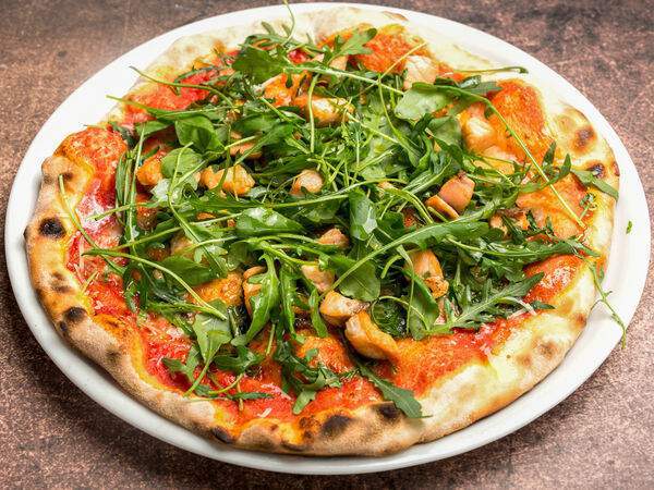 Trattoria Little Italy - Пицца Лосось и рукола