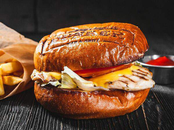 BUNKER - Бургер с куриной грудкой