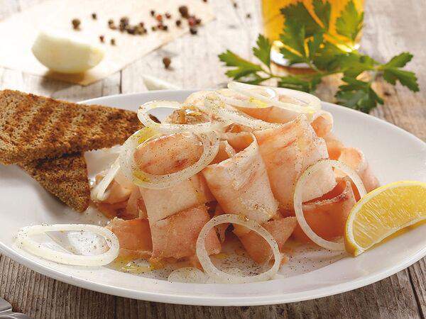 Кд пицца - Строганина из пеламиды