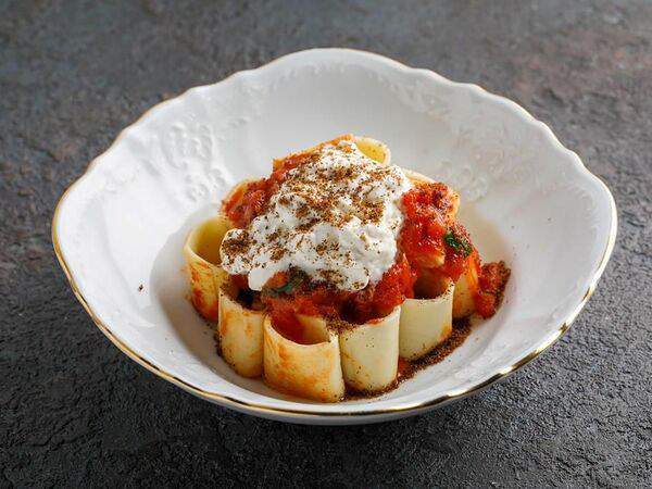 Ресторан Каре - Паста Паккери в томатном соусе