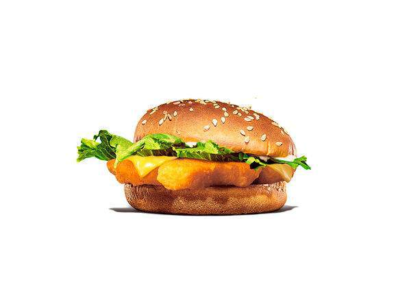 Burger King - Наггетсы и бургер с сыром