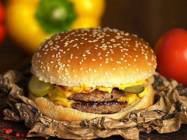 Хот-дог 72 Party grill - Биг Дабл чизбургер