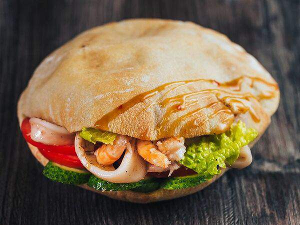 Кисельkitchen - Гирос с морепродуктами