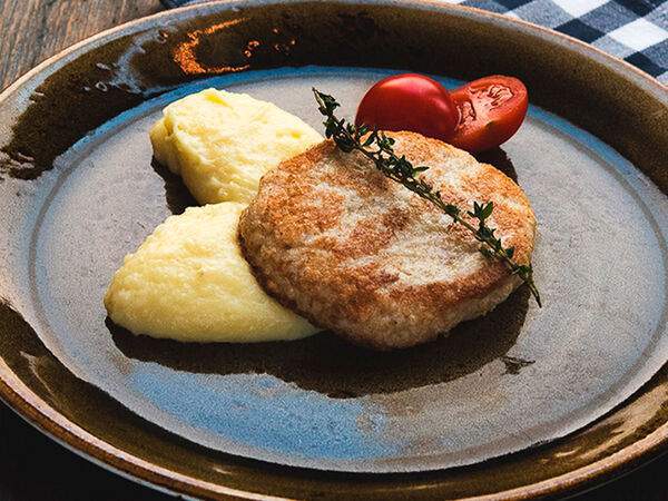 Luka Pizza - Куриная котлета с картофельным пюре