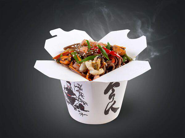 Суши Lait - Соба с морепродуктами