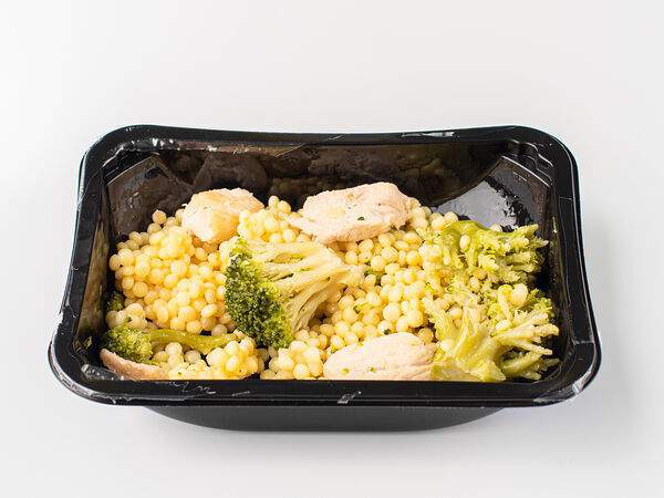 Бахетле - Курица с птитимом и брокколи