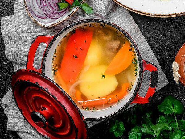 Бакладжан - Шурпа с бараниной