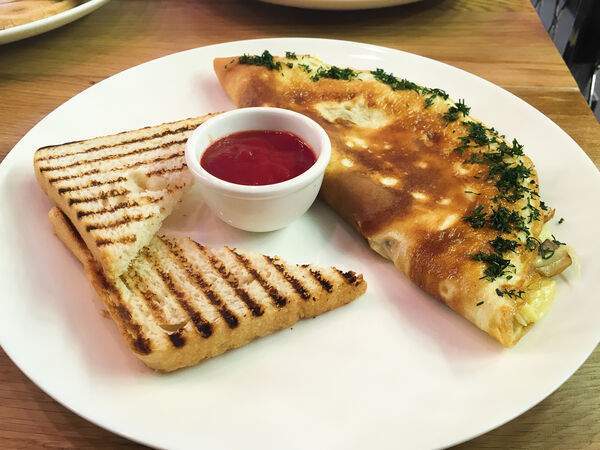 Traveler's coffee - Королевский омлет