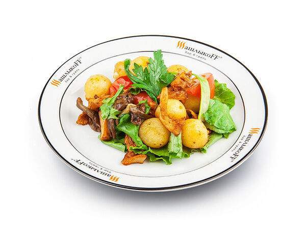 Шашлыкоff гриль & бар - Теплый салат с грибами