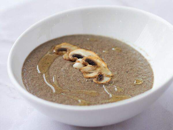 Фрешфит - Суп-крем из белых грибов и шампиньонов