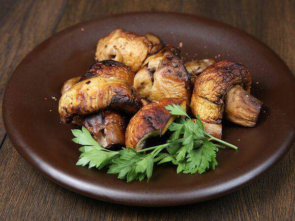 Тандыр - Грибы шампиньоны из Тандыра