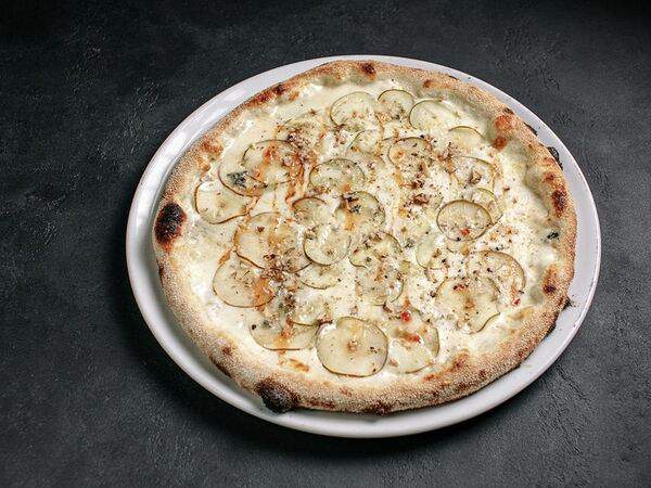 Цукини - Пицца Груша и горгонзола