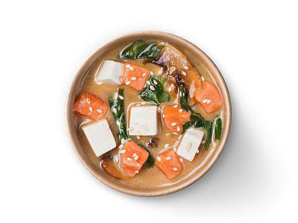 Сушивёсла - Суп Мисо с лососем