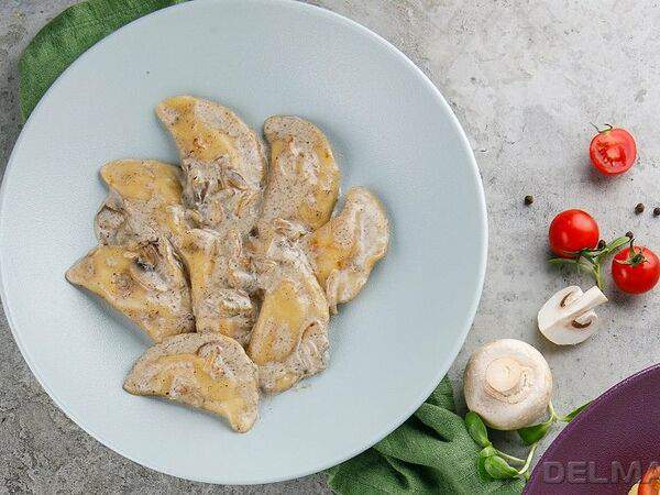 Кофейня №1 - Вареники с картофелем и грибами в сливочном соусе