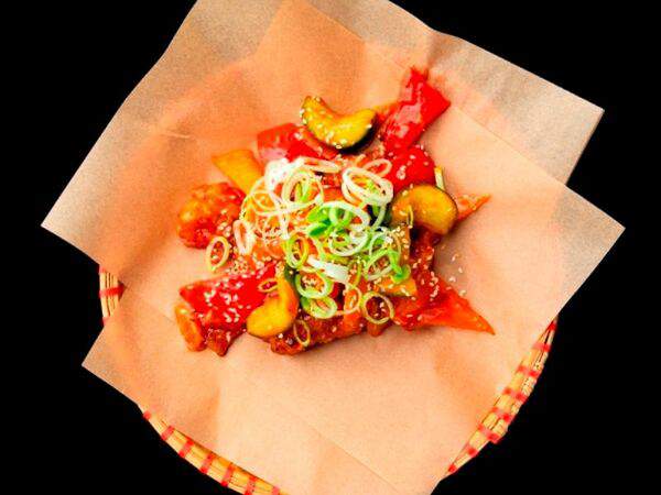 Cho хочешь? - Цыпленок в кисло-сладком соусе