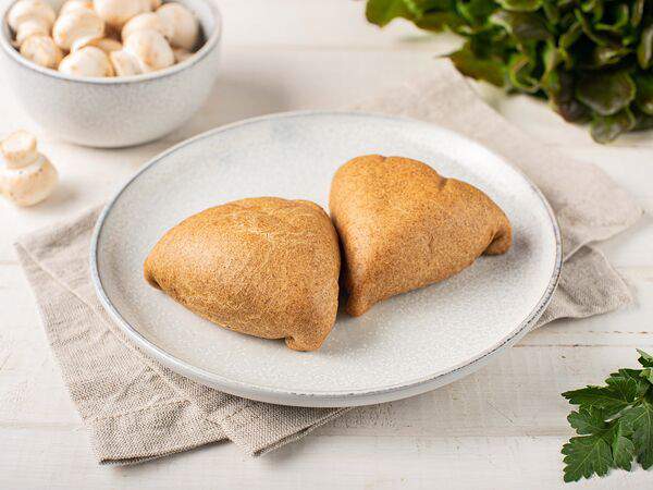 Бахетле - Пирожок бездрожжевой ржаной с грибами