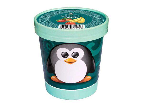 33 пингвина - Мороженое Клубника-банан