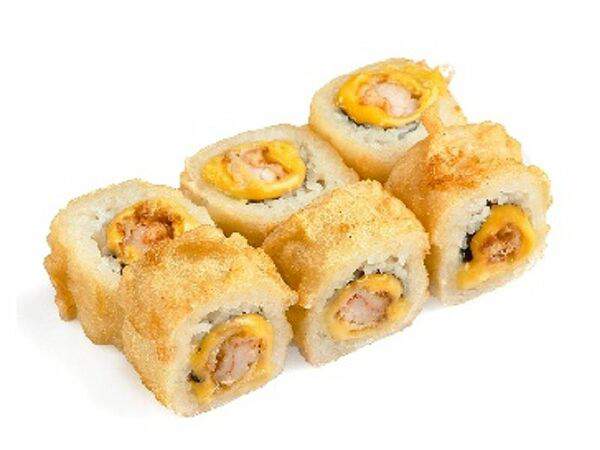 Пират пицца - Ролл Горячая креветка