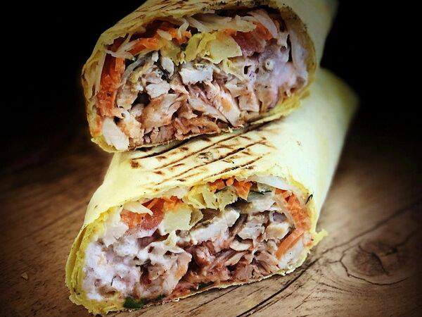 Донер кебаб - БигДонер в лаваше с курицей