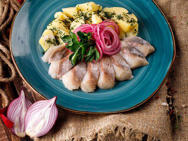 Фьюжн - Атлантическая сельдь с картофелем и луком