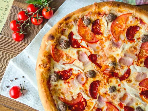 Тестов - Пицца Мясная