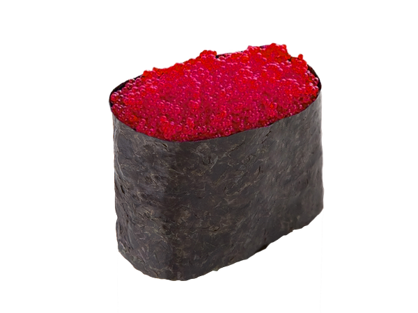 Автосуши Автопицца - Гункан с красной икрой тобико