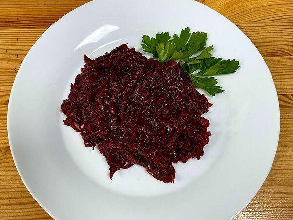 Тарелка - Икра свекольная