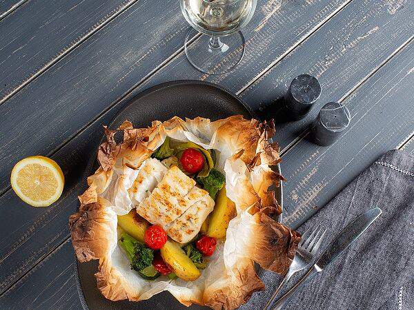 Традиции вкуса - Палтус запеченный